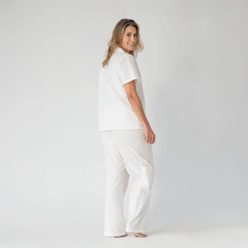 Conjunto de Pijama Pantalón Largo en Ojalillo - imagen 2