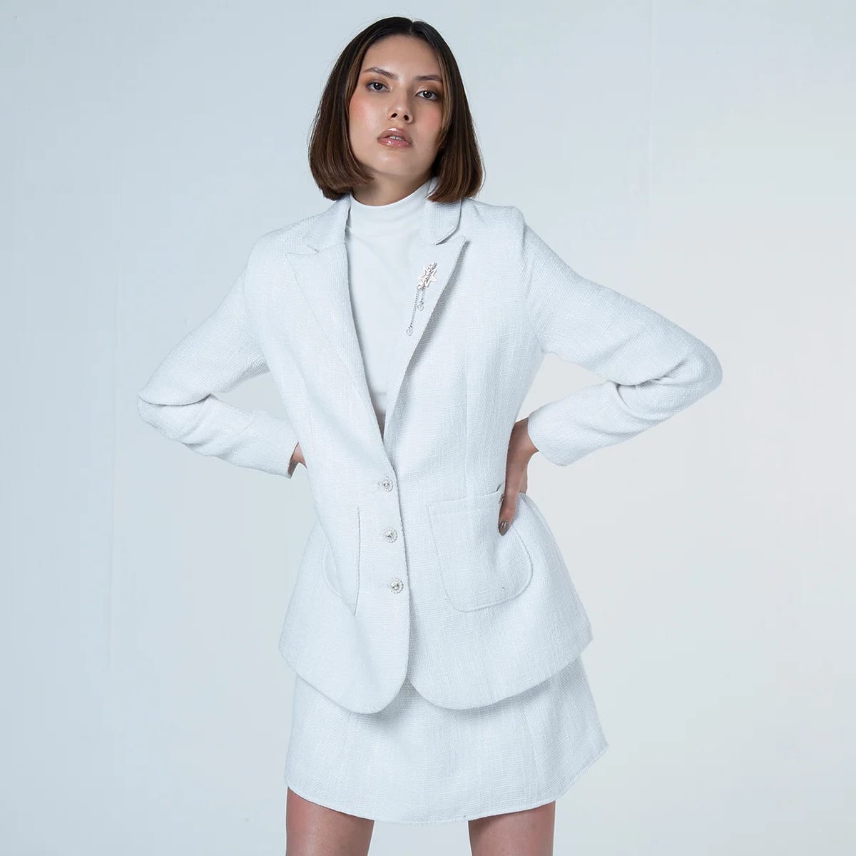 Blazer Regular Cuello Solapa Kiss - imagen 1
