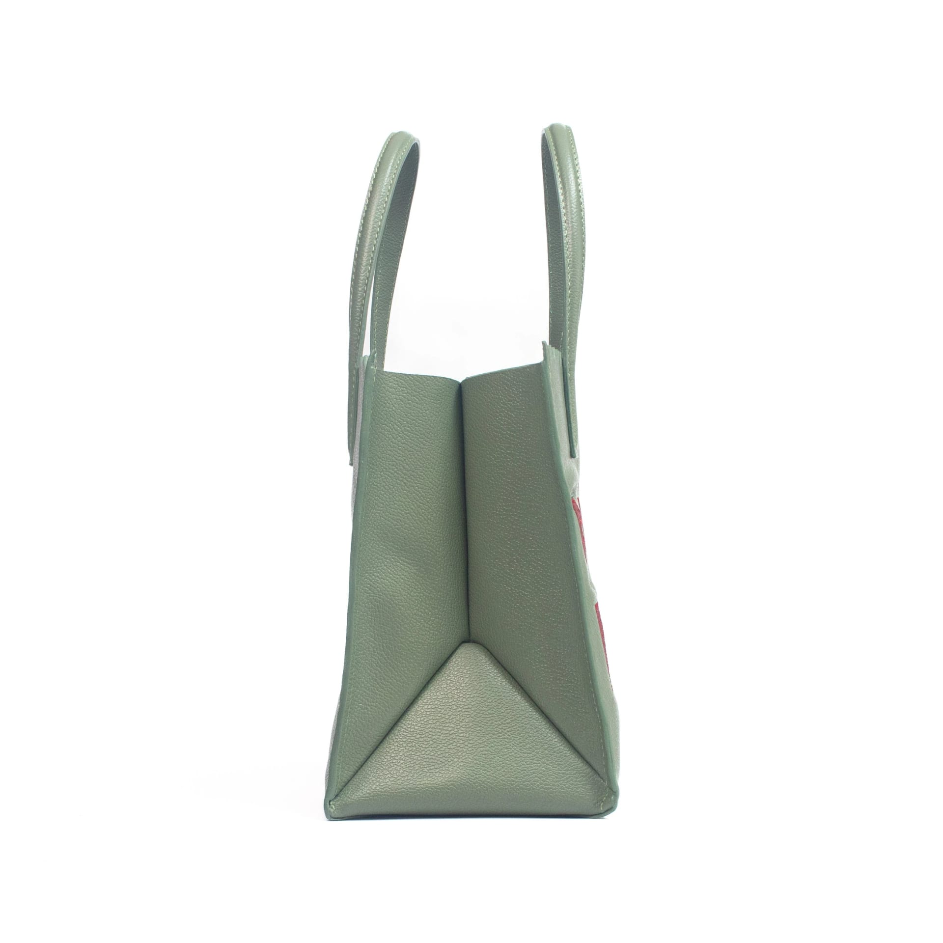 Paper Bag SHORT - Sage x Wine - imagen 3