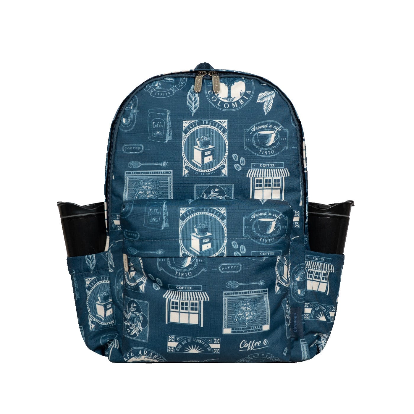 Morral Urbano Citybags Ultra Estampado Cafetero - imagen 5