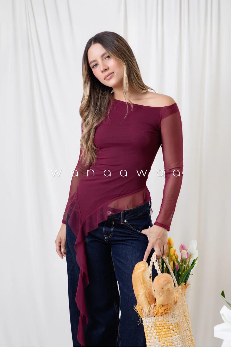 BLUSA CASCADA - imagen 1