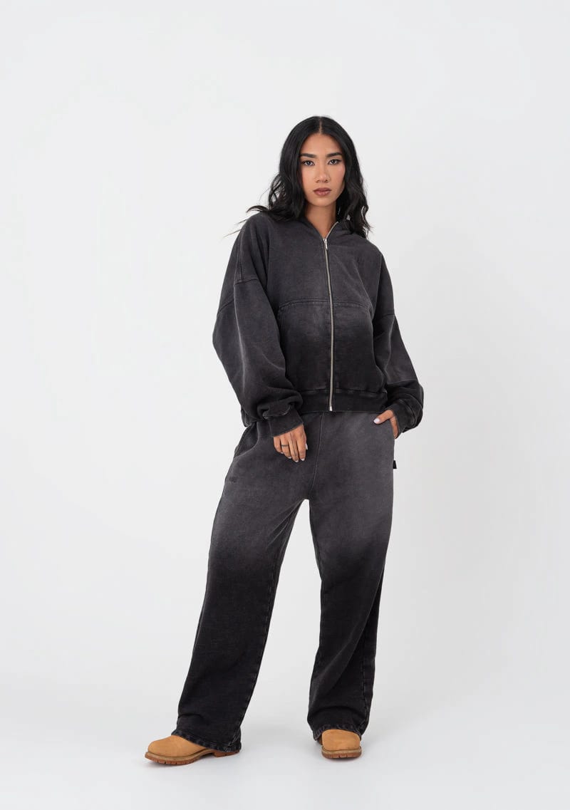 Atelier Grey washed Hoodie - imagen 8