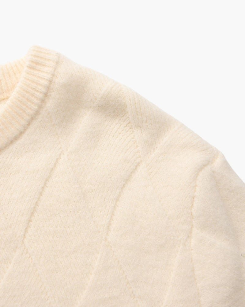 Diamond Knit Crewneck Sweater - imagen 7