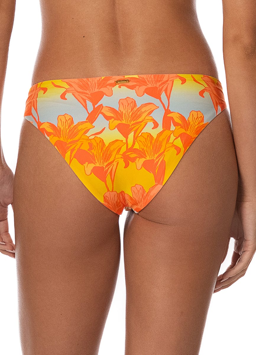 Maaji Golden Lily Sublimity Regular Rise Classic Bikini Bottom - imagen 3