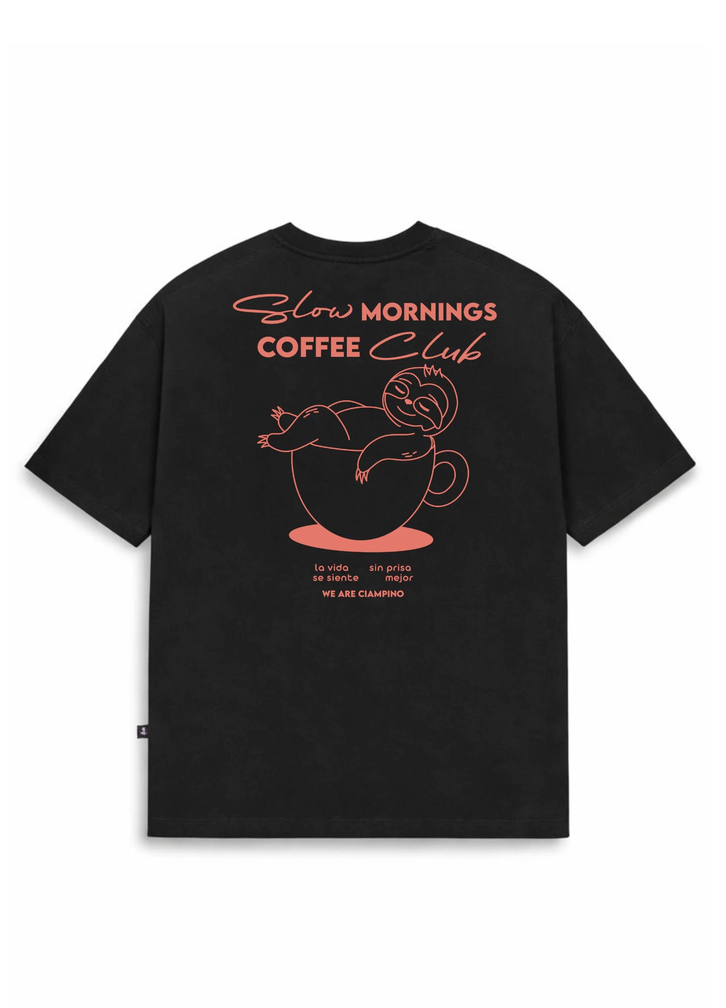 Coffee Club Oversized - Negro - imagen 1