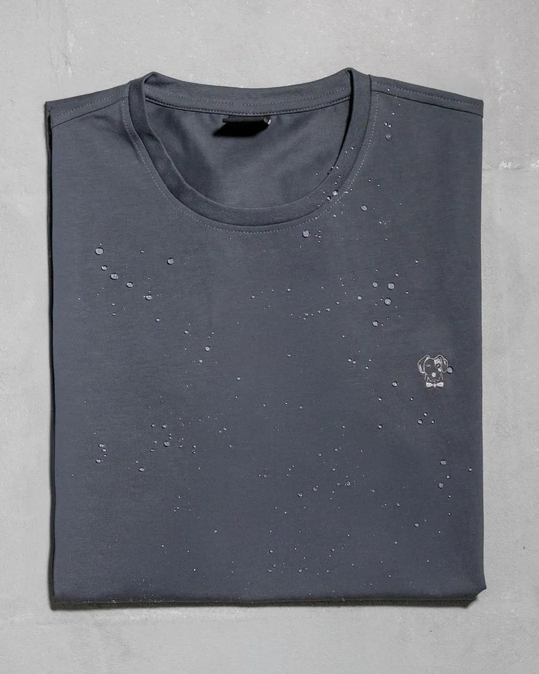 Camiseta Antimanchas Gris Oscuro - Talla Regular - imagen 2