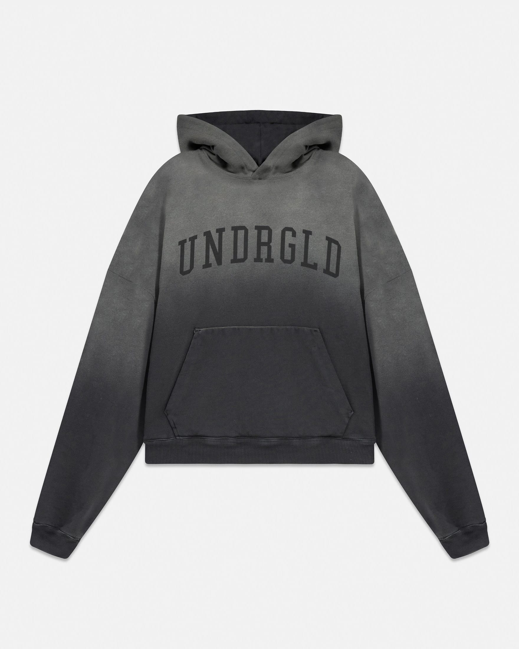 Line Varsity UNDRGLD Boxy Fit Hoodie Faded Black - imagen 1