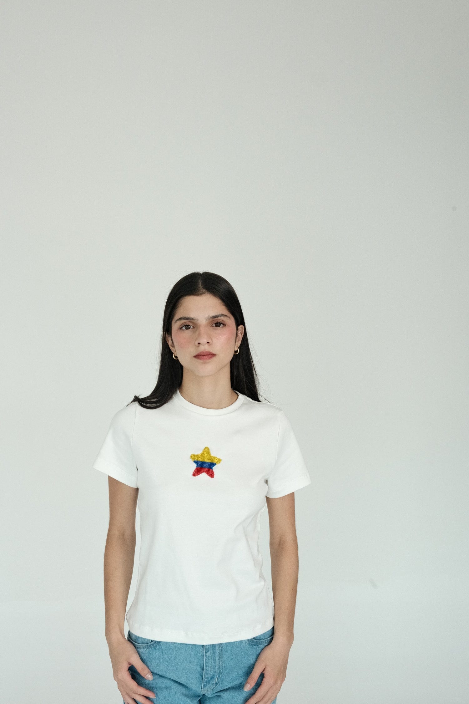 Colombian Star Tee (White) - imagen 4