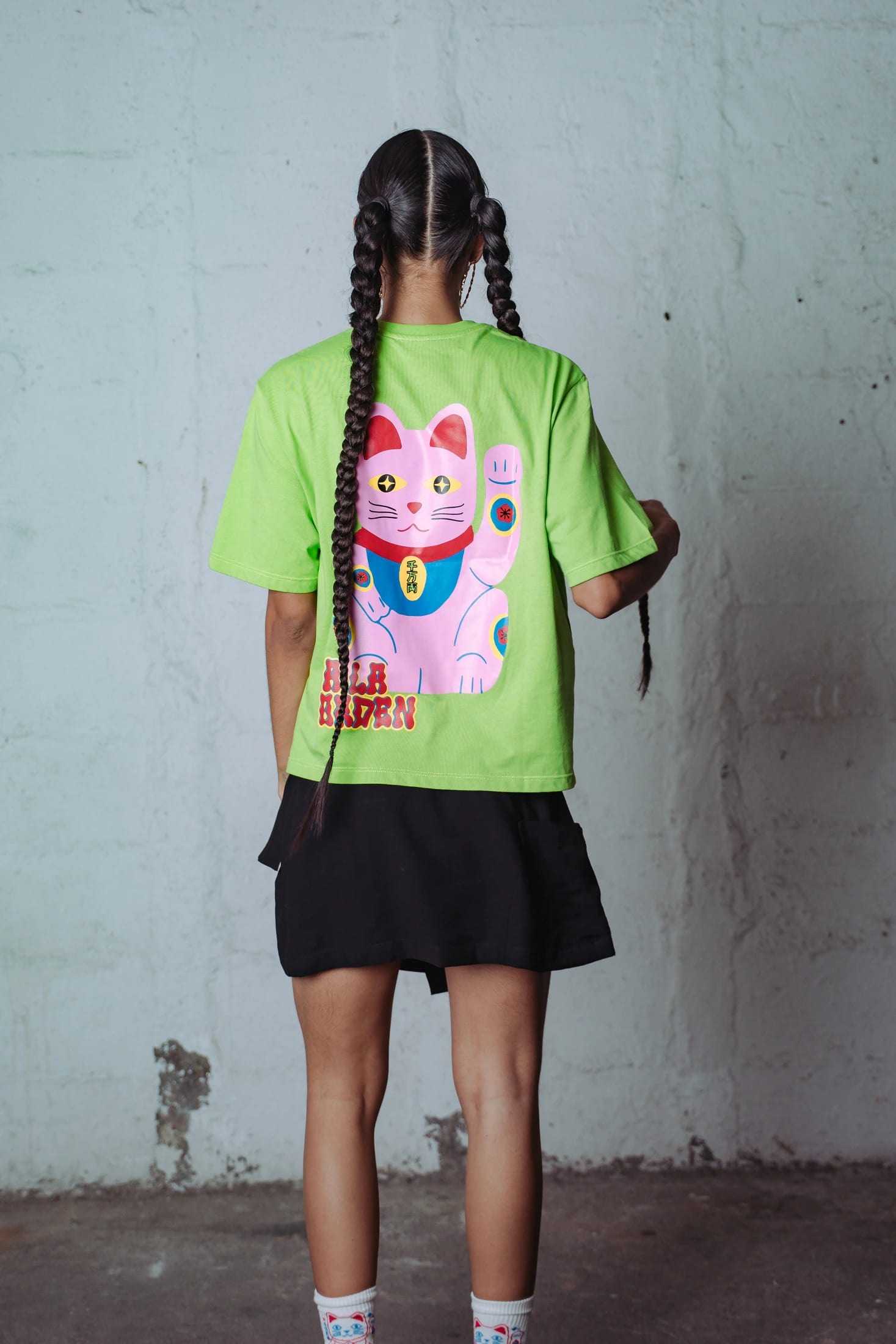 Camiseta Boxy Gato Biche - imagen 3