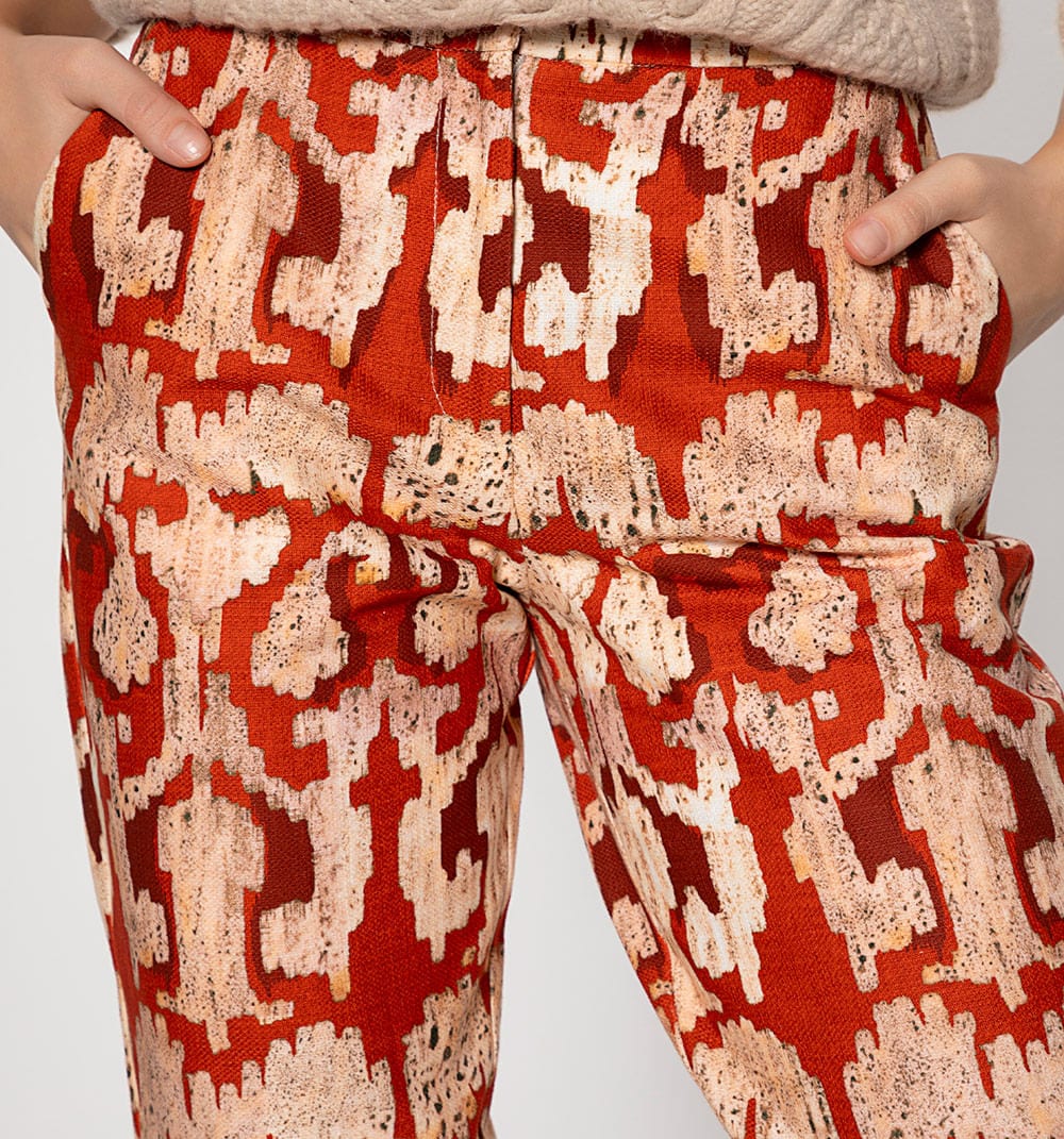 Pantalon chino tiro alto - imagen 3