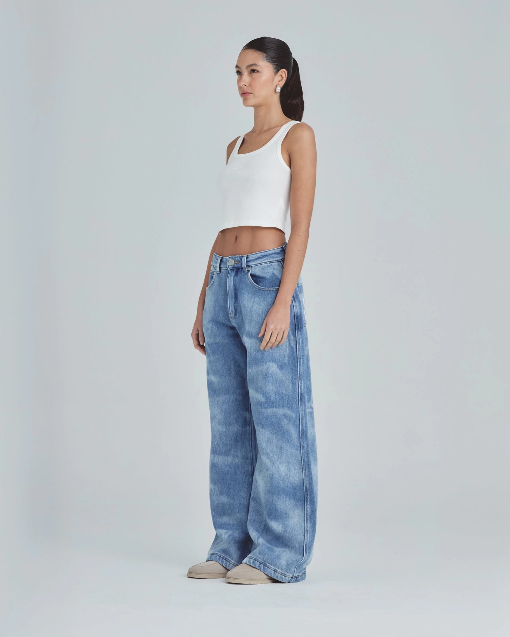 W Line Basic Tank Top White - imagen 5