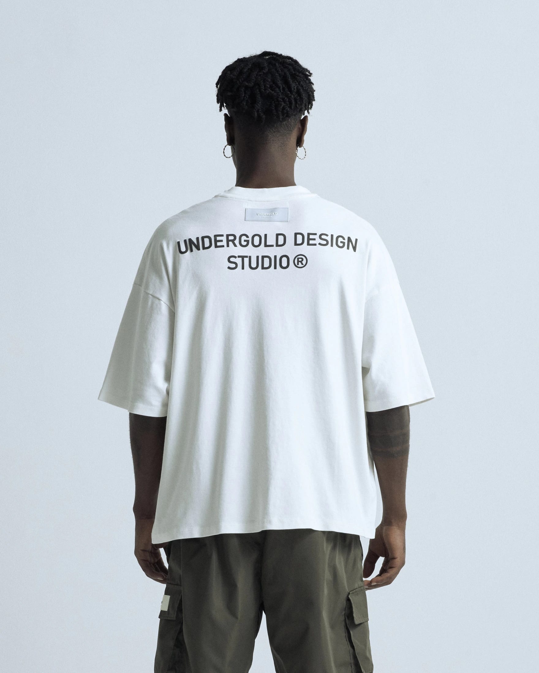 Basics Undergold Design Studio Boxy T-shirt White - imagen 5