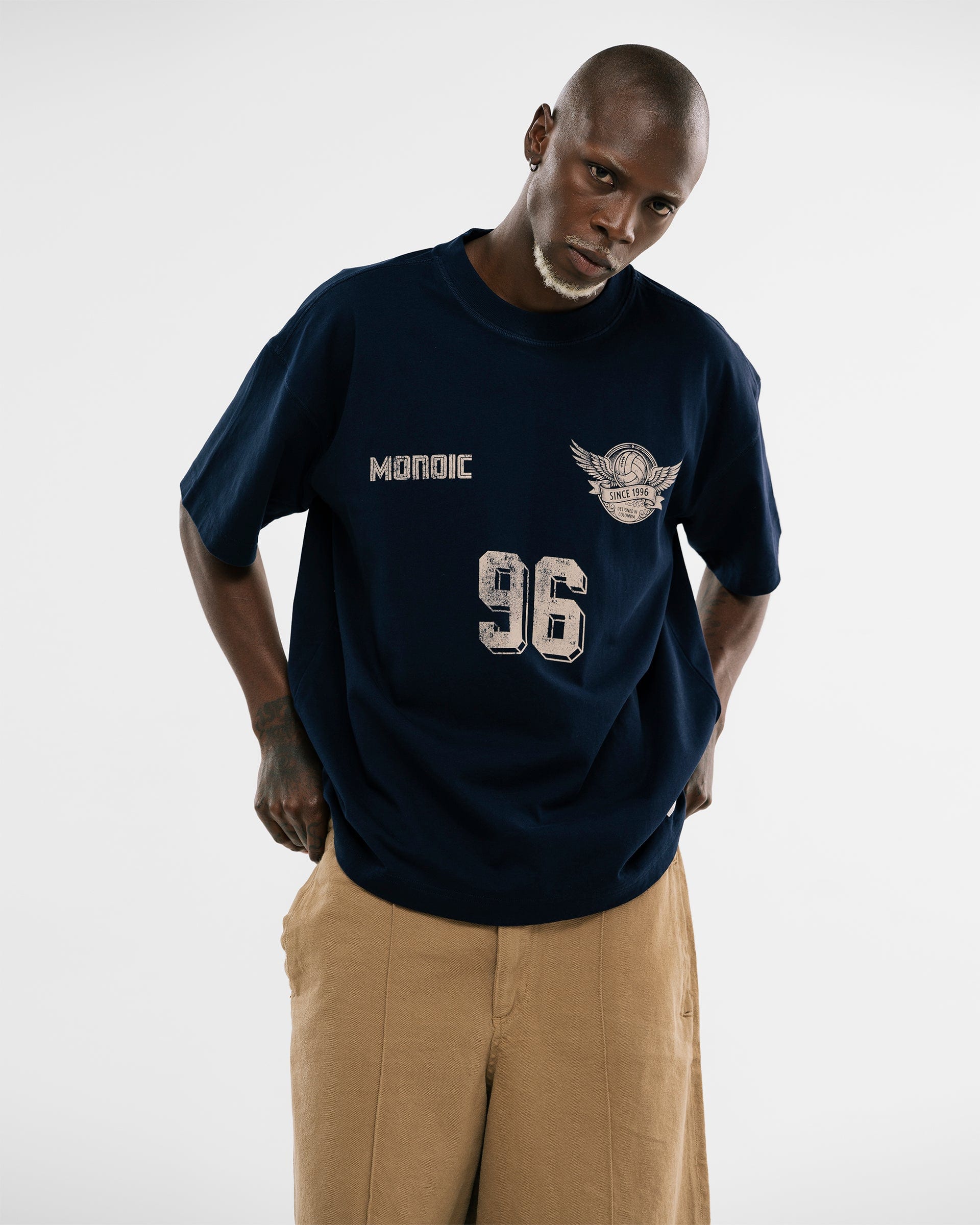 Camiseta Oversized Retro Dream Team - Navy Blue - imagen 2