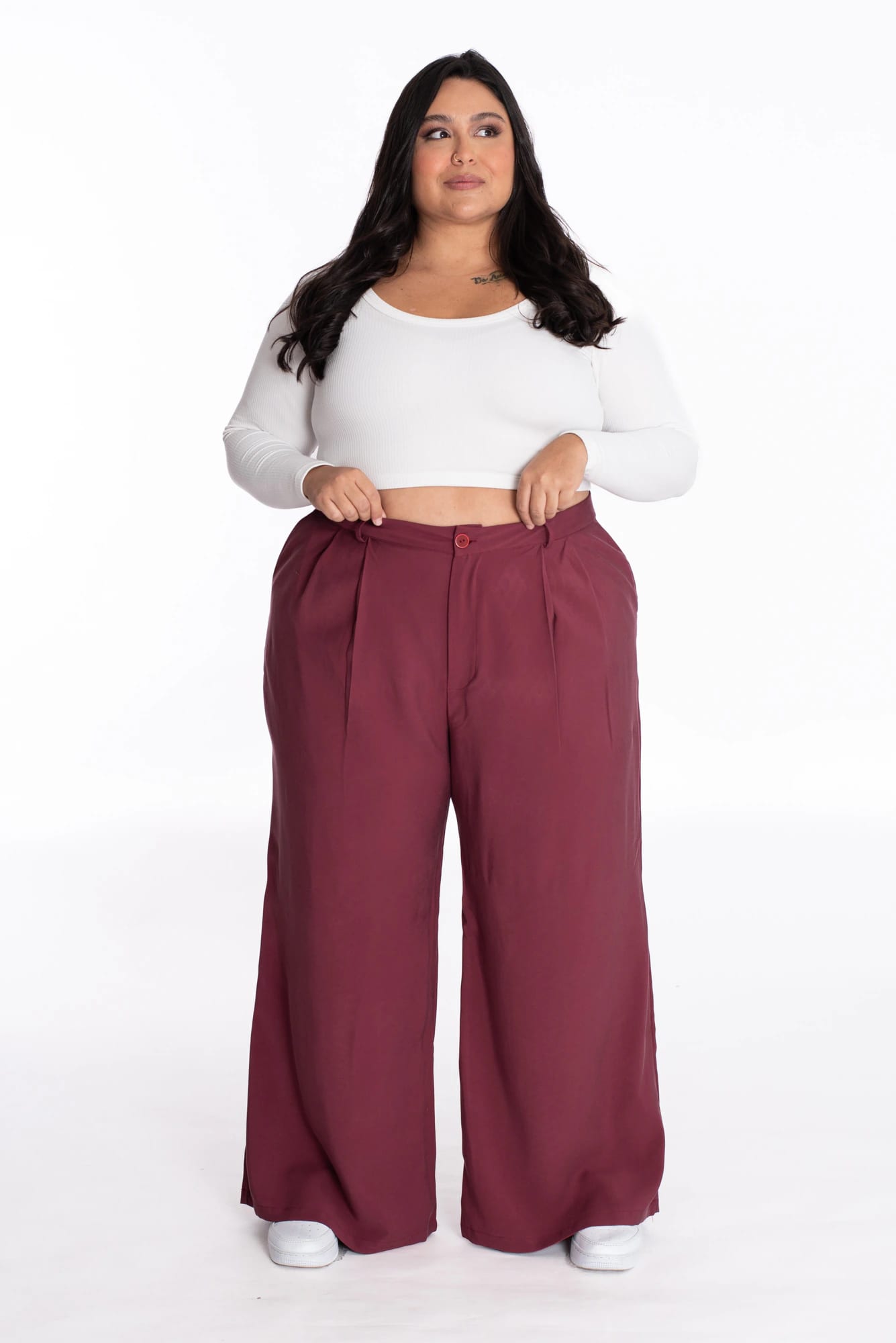 Pantalón Larisa Vino Tinto - imagen 10