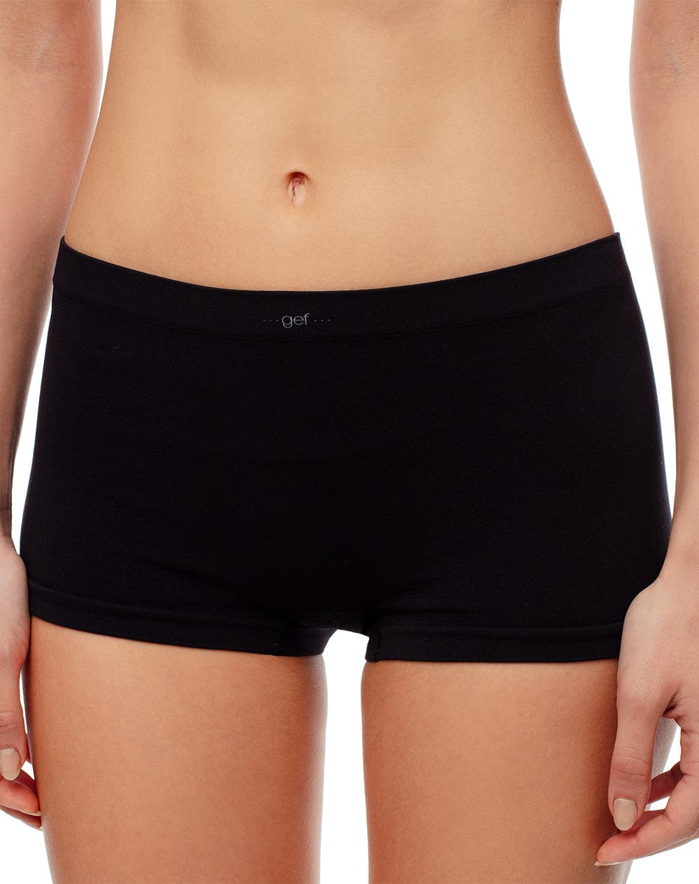 Panty cachetero seamless tiro medio negro mujer - imagen 3
