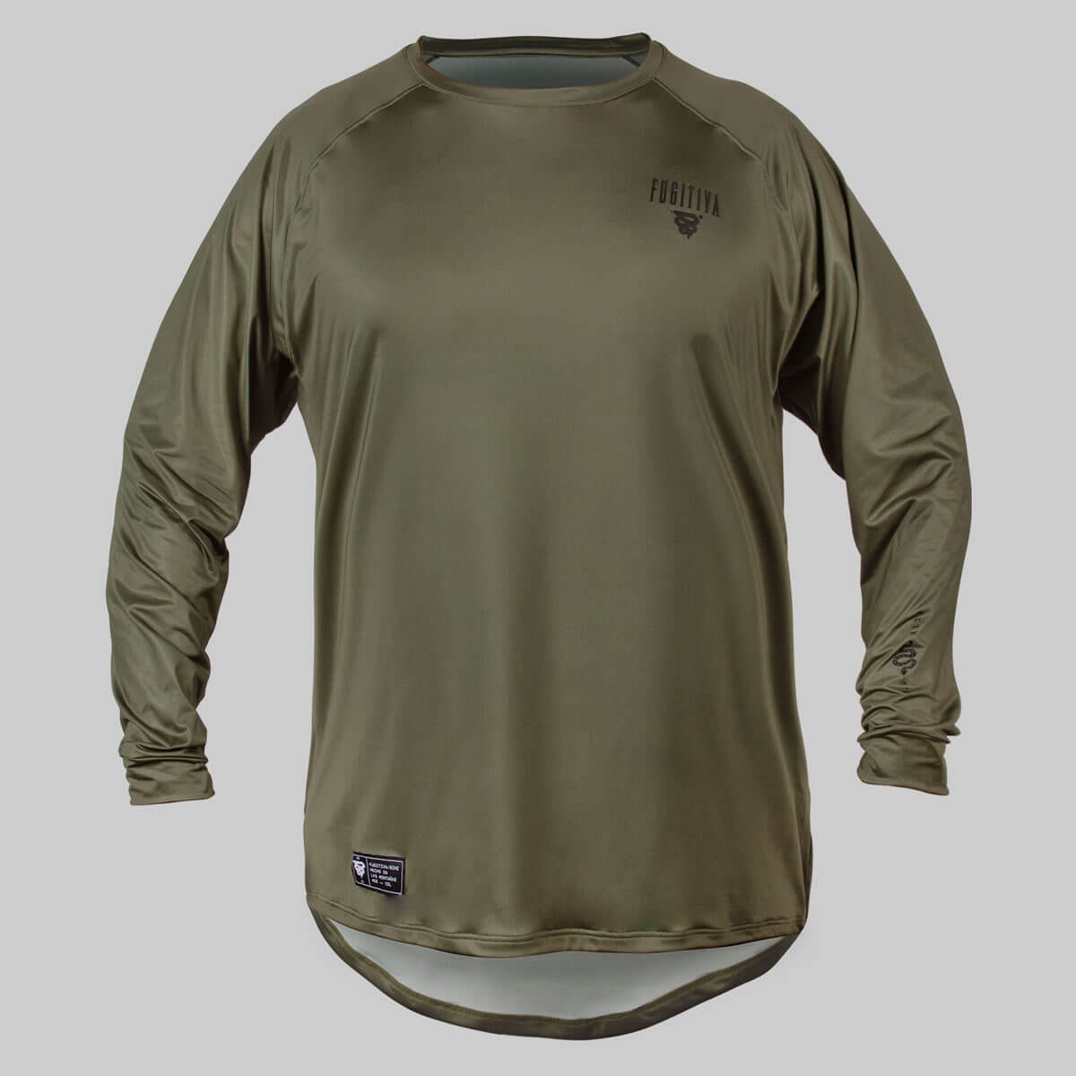 JERSEY SALVAJE MANGA LARGA VERDE MILITAR - imagen 2