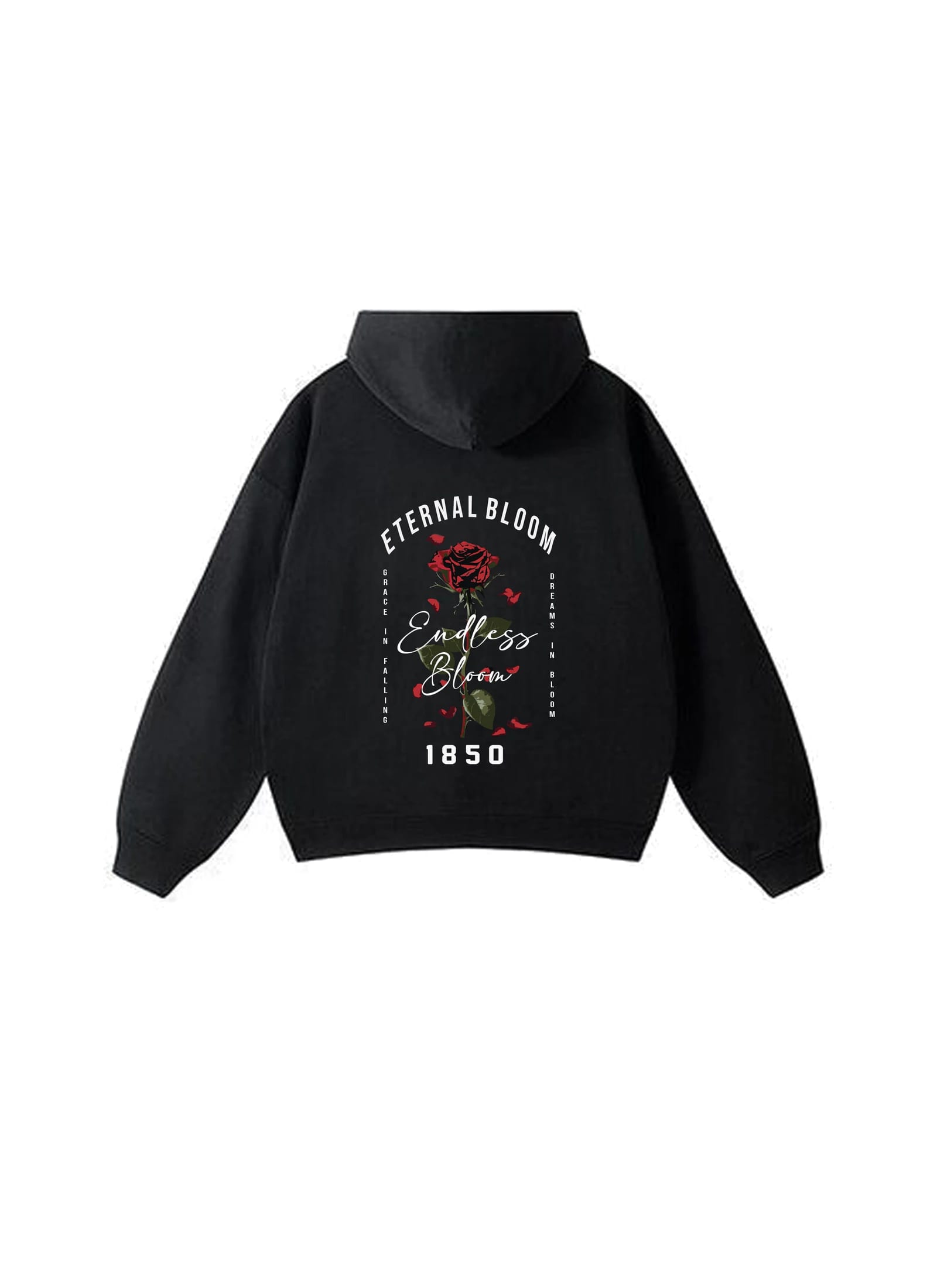 Eternal Bloom Hoodie Black - imagen 1