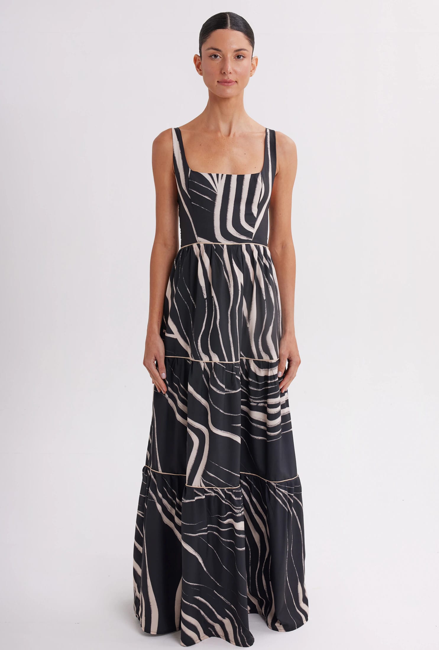 Vestido Largo Mujer Suki Waves - imagen 1