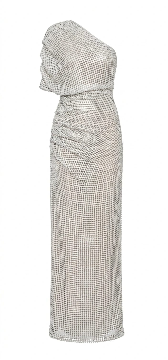 RITA DRESS SILVER - imagen 1