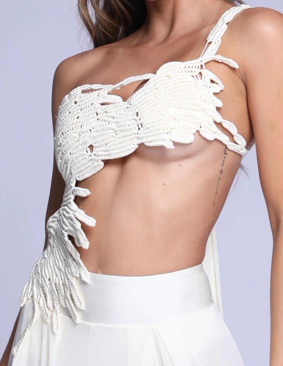 Vestido Cisne Marfil - imagen 4