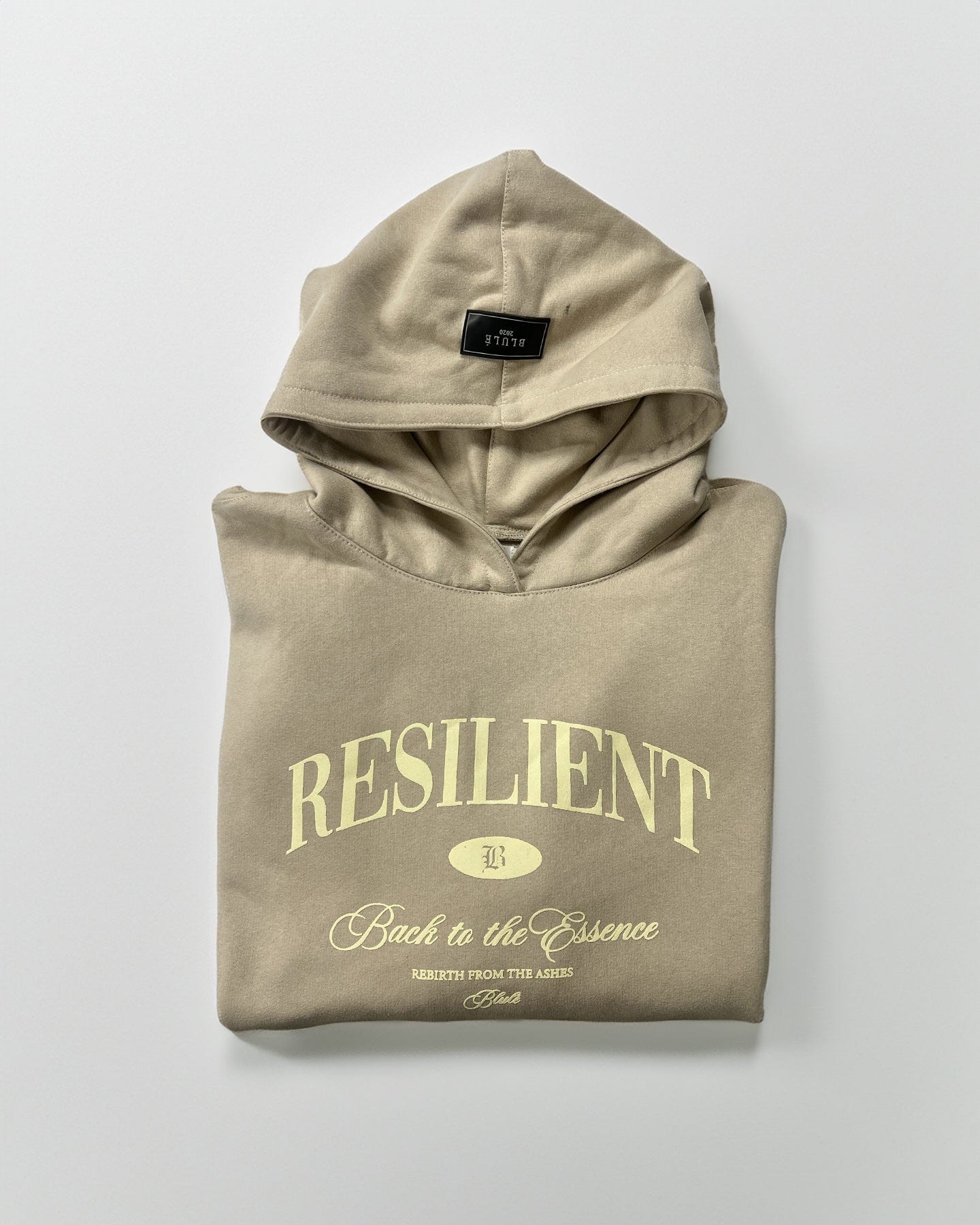 Back to the essence Cropped Hoodie Nude - imagen 3