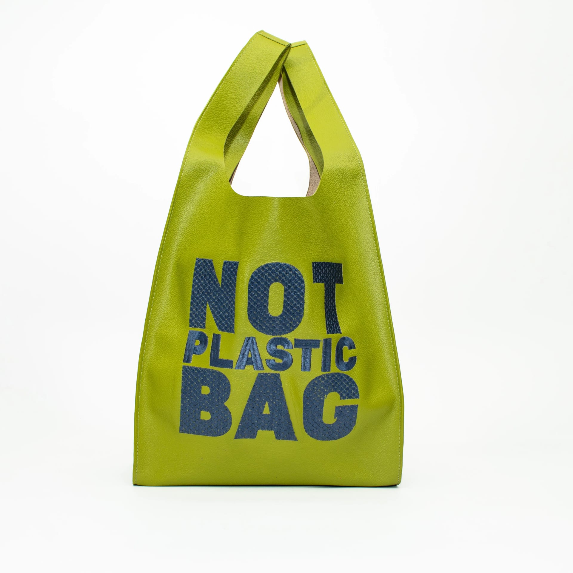 PLASTIC BAG - Pistachio x sky blue - imagen 1