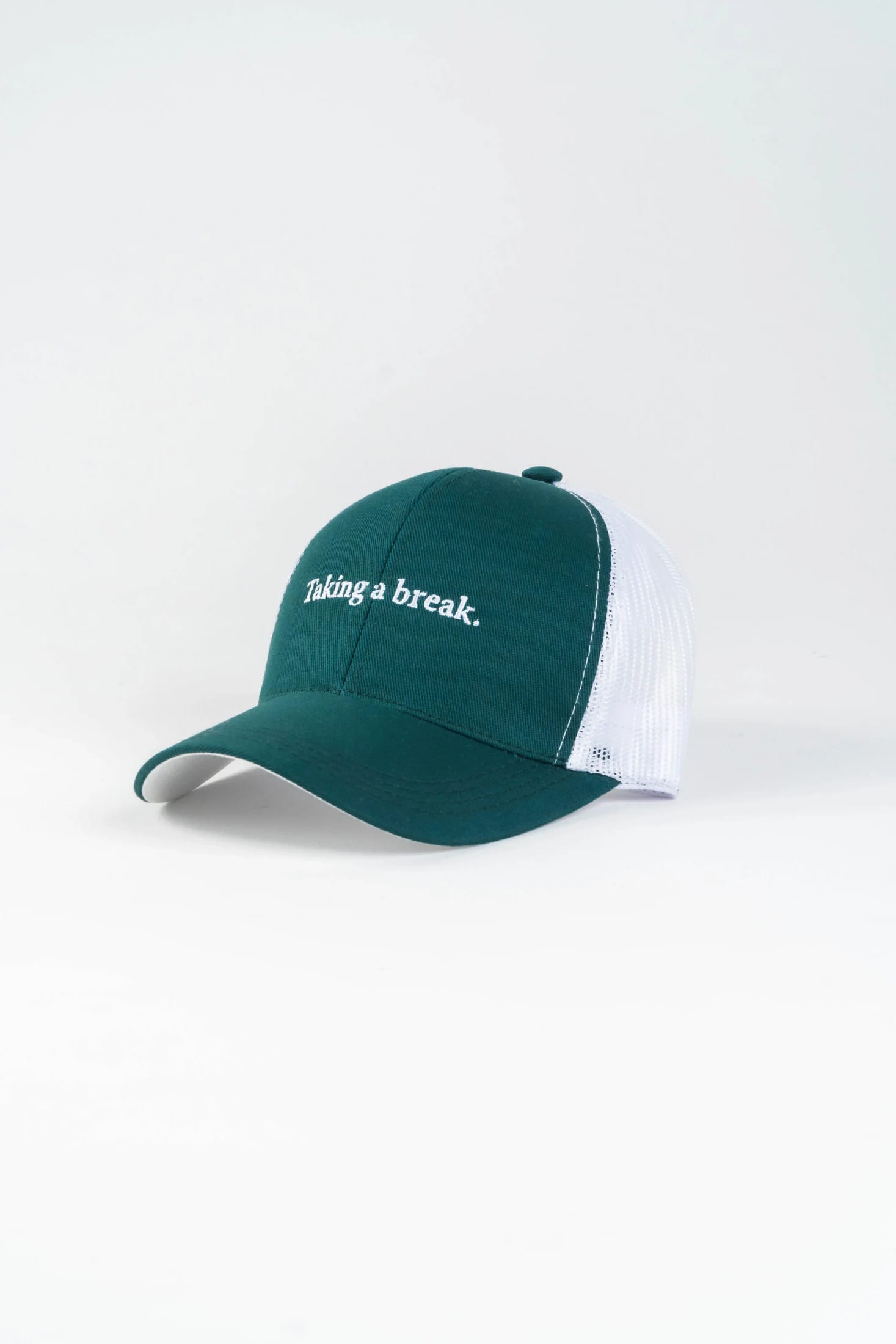 Gorra Bordado Algodón Verde Botella - imagen 5