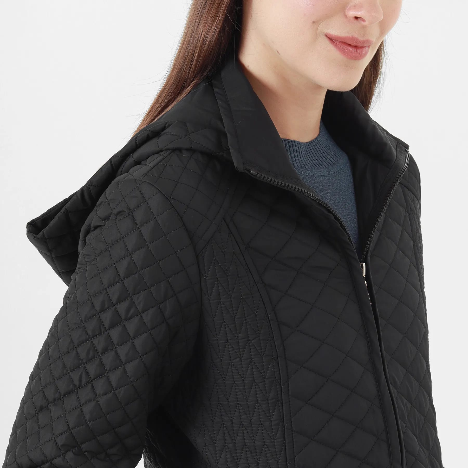 Chaqueta Cuello Alto Manga Larga - imagen 3