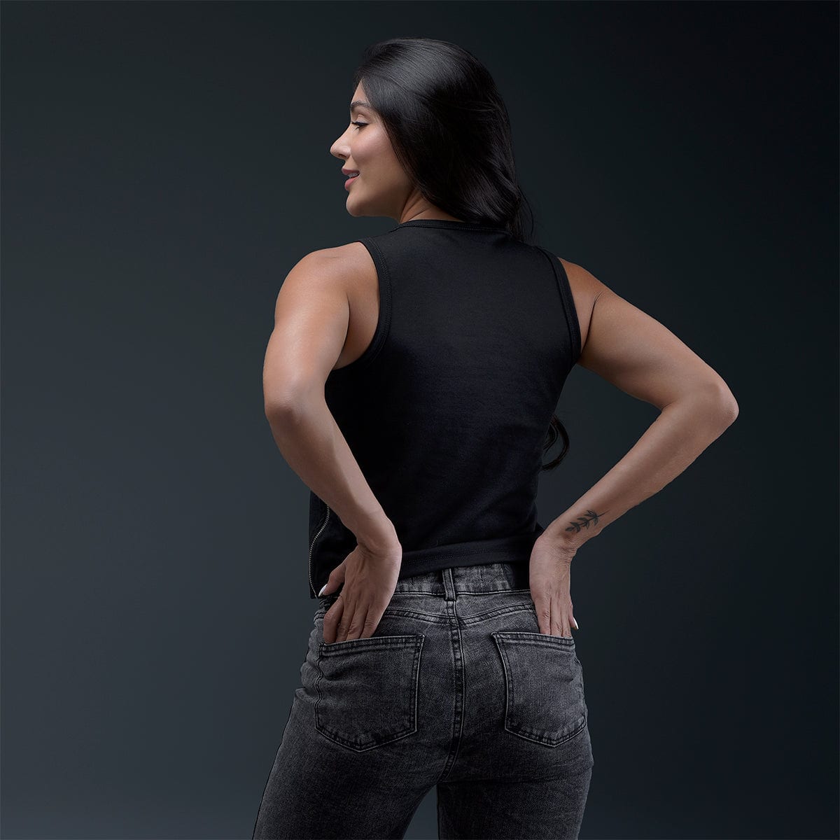 Blusa Negra Mujer - imagen 3