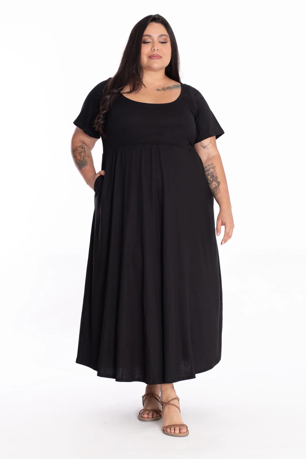 Vestido Vanessa Negro - imagen 1