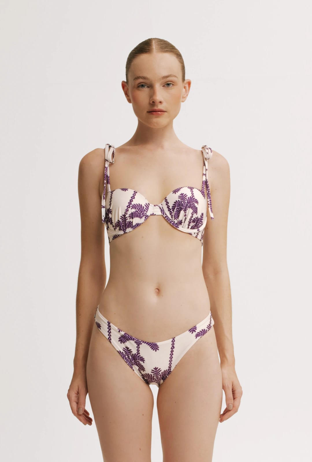 Top de Bikini Greta Malva - imagen 1