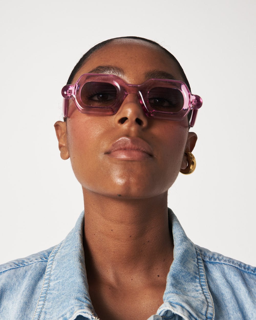BUBBLE SQUARE GAFAS PINK - imagen 4