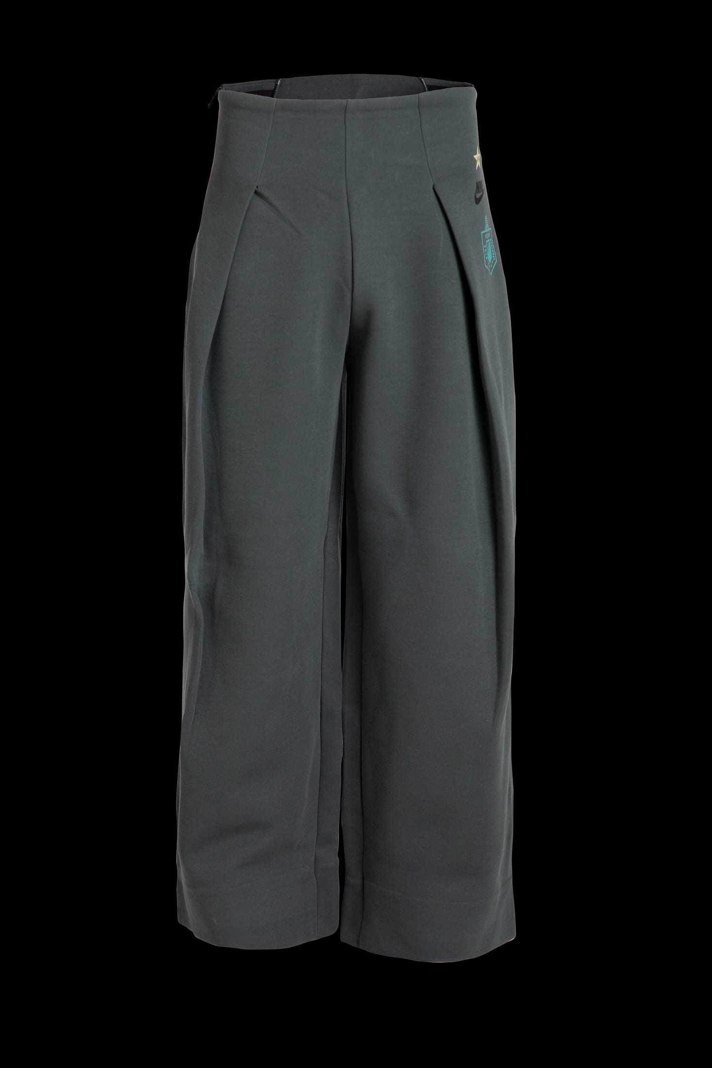 PANTALON VERDE MUJER ESCUDO RETRO - imagen 1