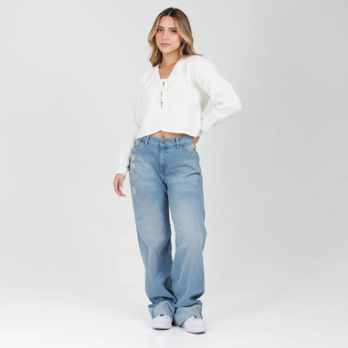 Jean Axspen Wide Leg Ax-2929 Rigido - imagen 5