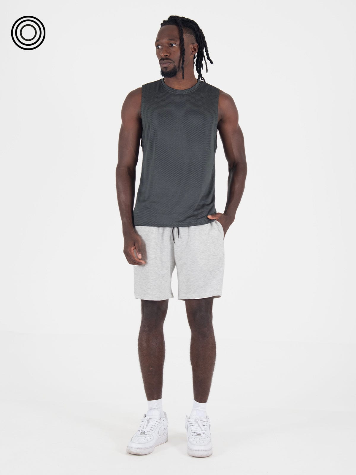 camisilla hombre panal gris oscuro - imagen 4