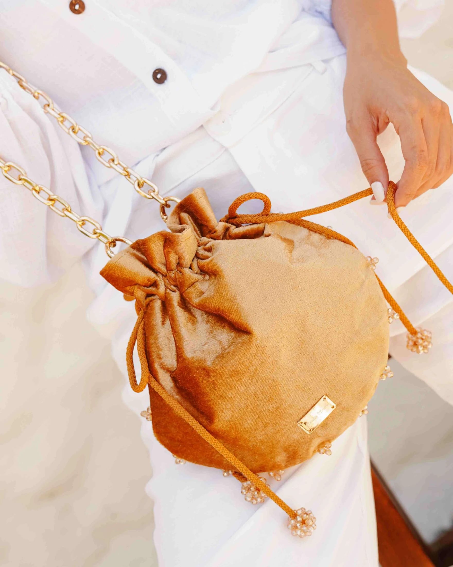 Bolso Martini Dorado - imagen 1
