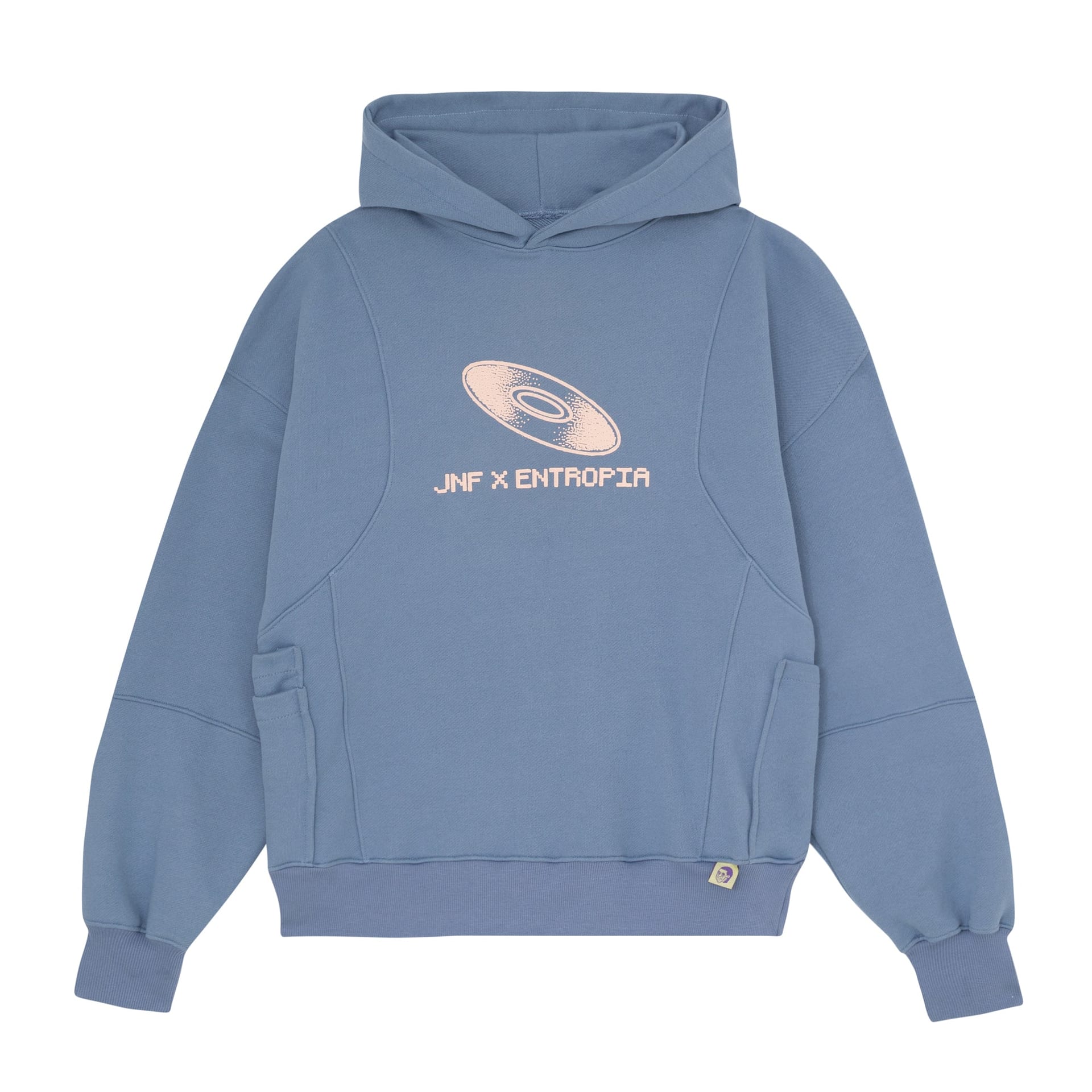 HOODIE JNF X ENTROPIA AZUL - imagen 1