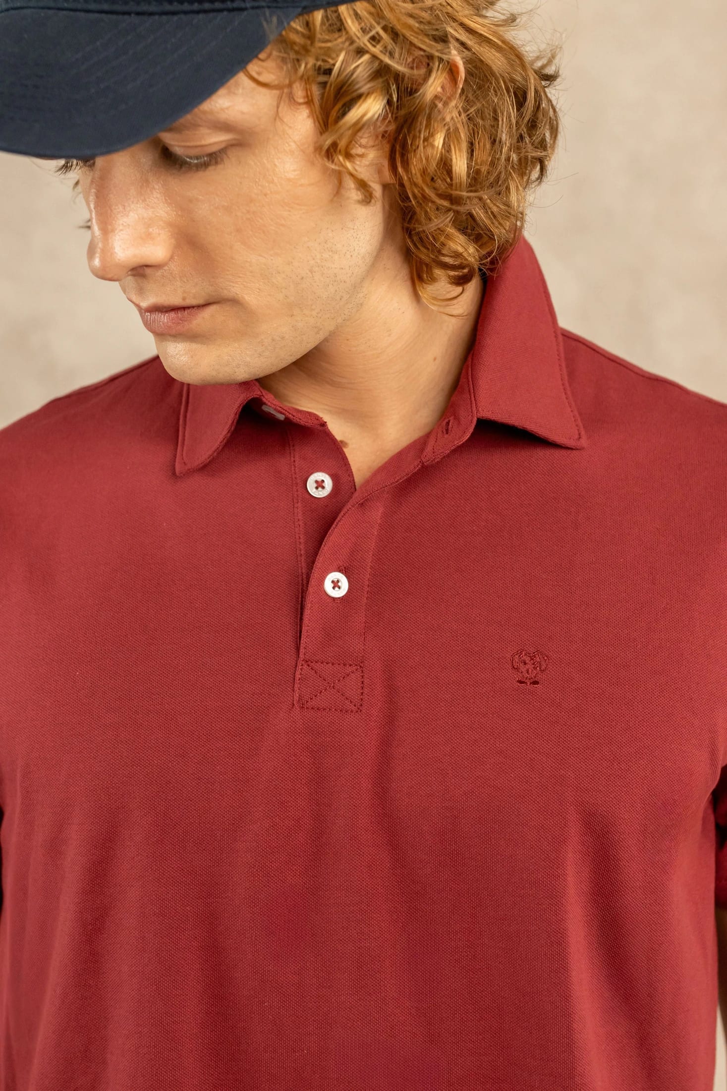 Polo Antimanchas Vinotinto - imagen 3