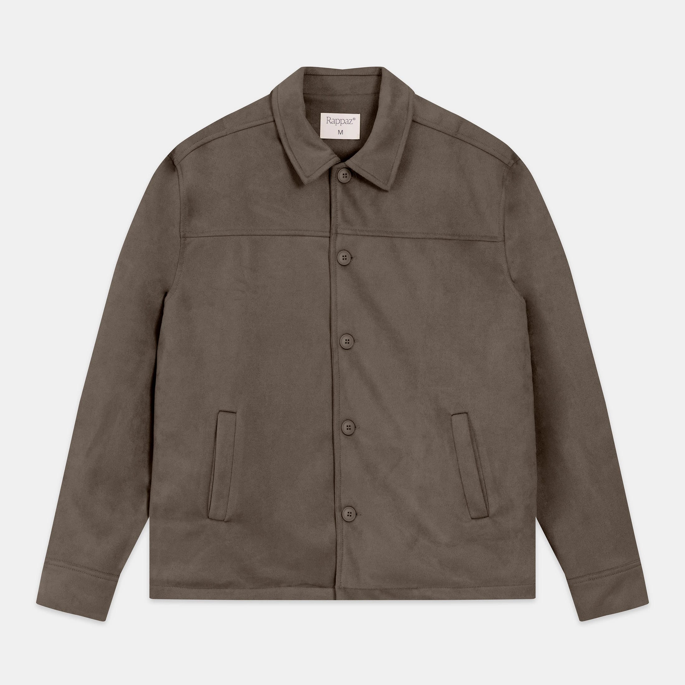 Suede Classic Jacket Verde Militar - imagen 1