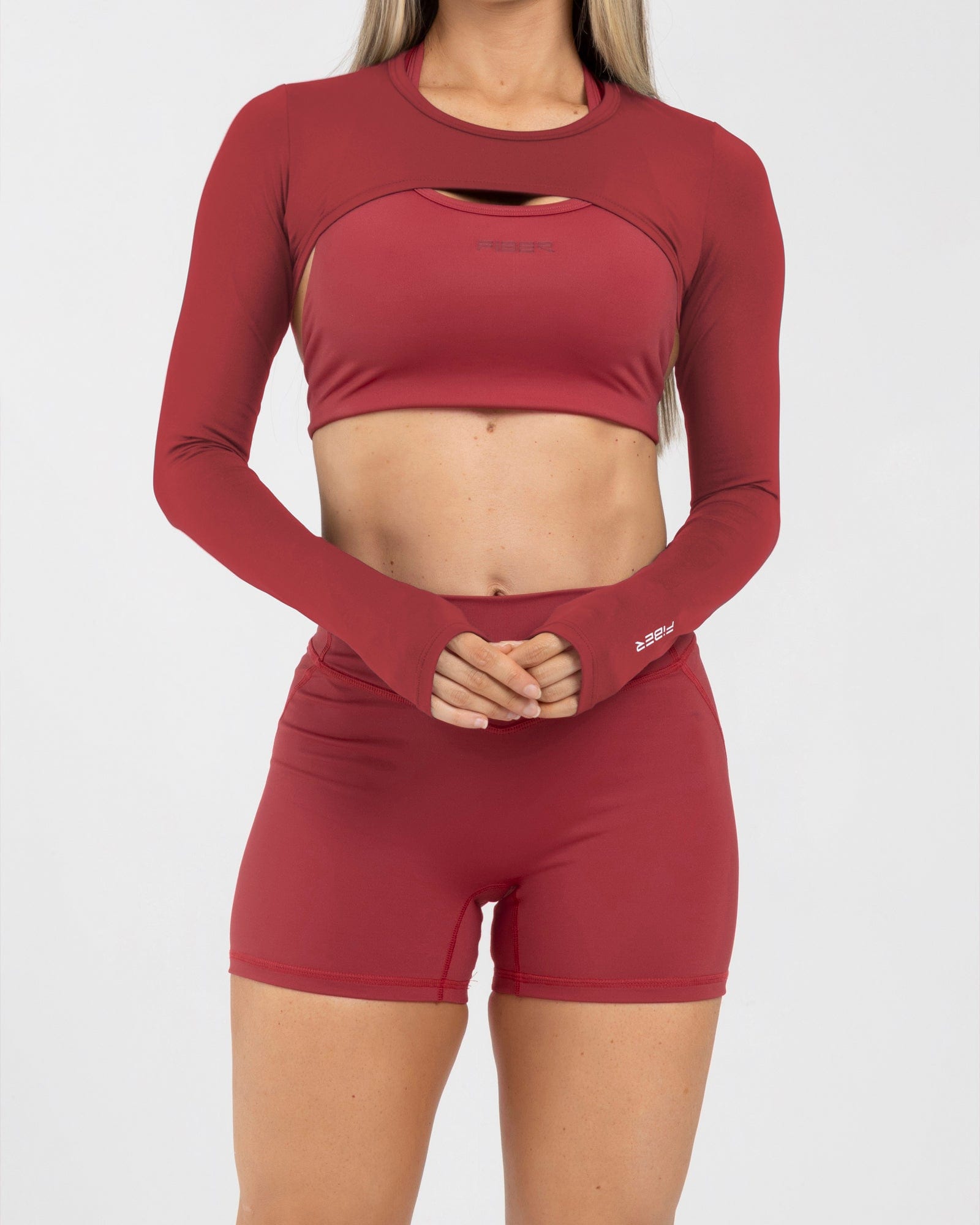 Top complemento match rojo FIBER - imagen 4