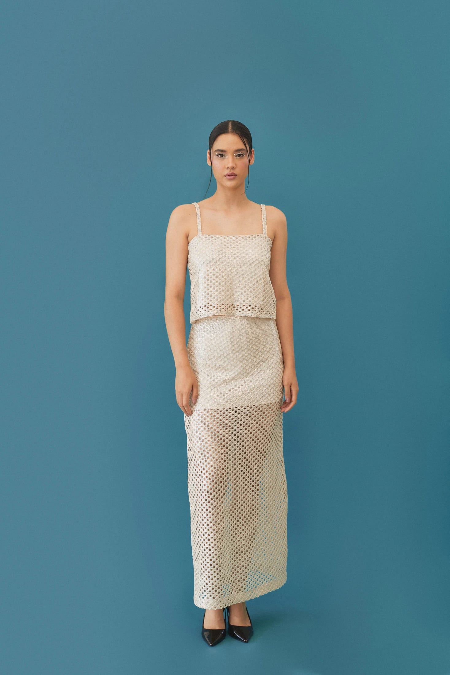 Set Mesh Marfil - imagen 1