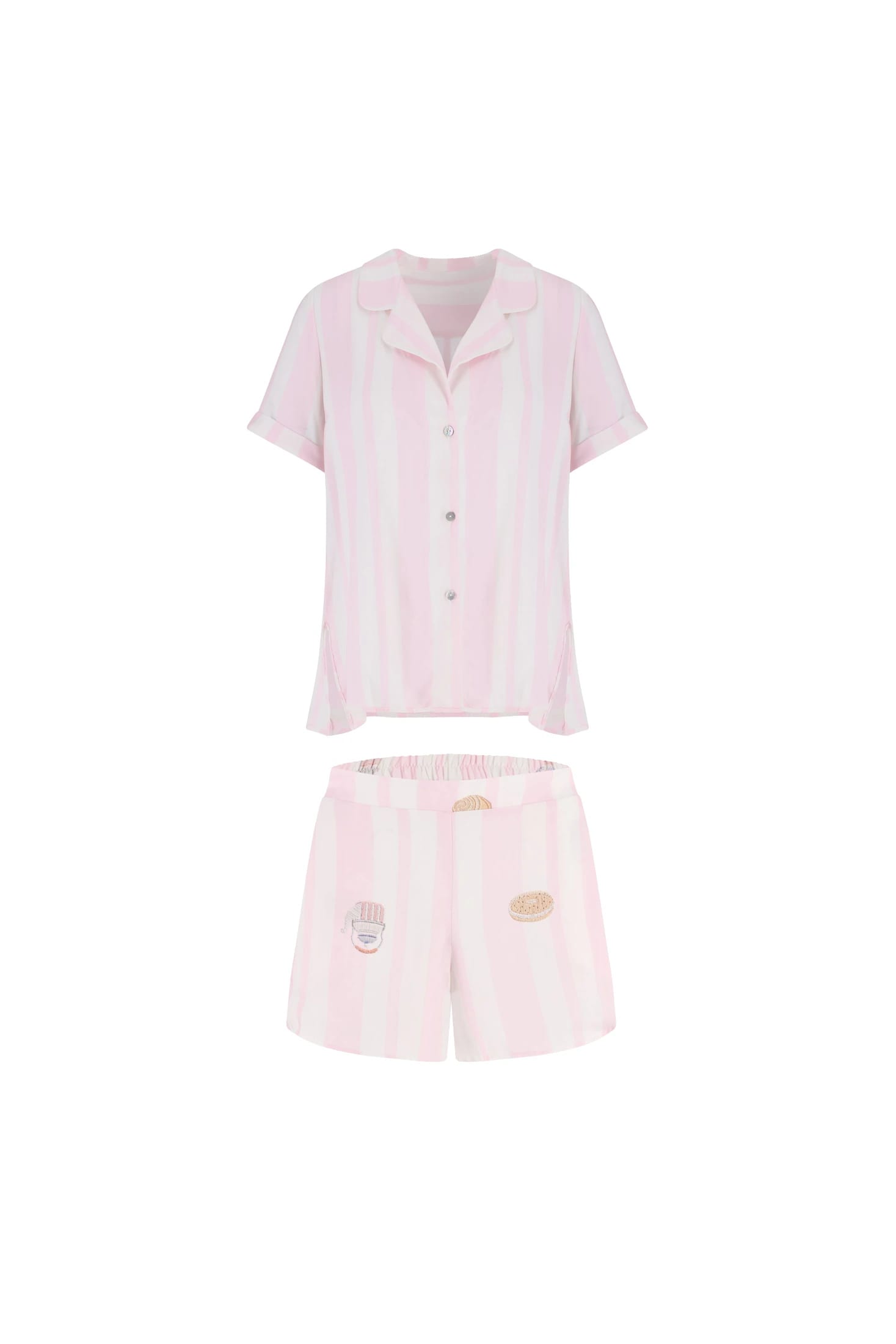 PIJAMA SHORT ELLIPSE SOÑADORA ESTAMPADO - imagen 4