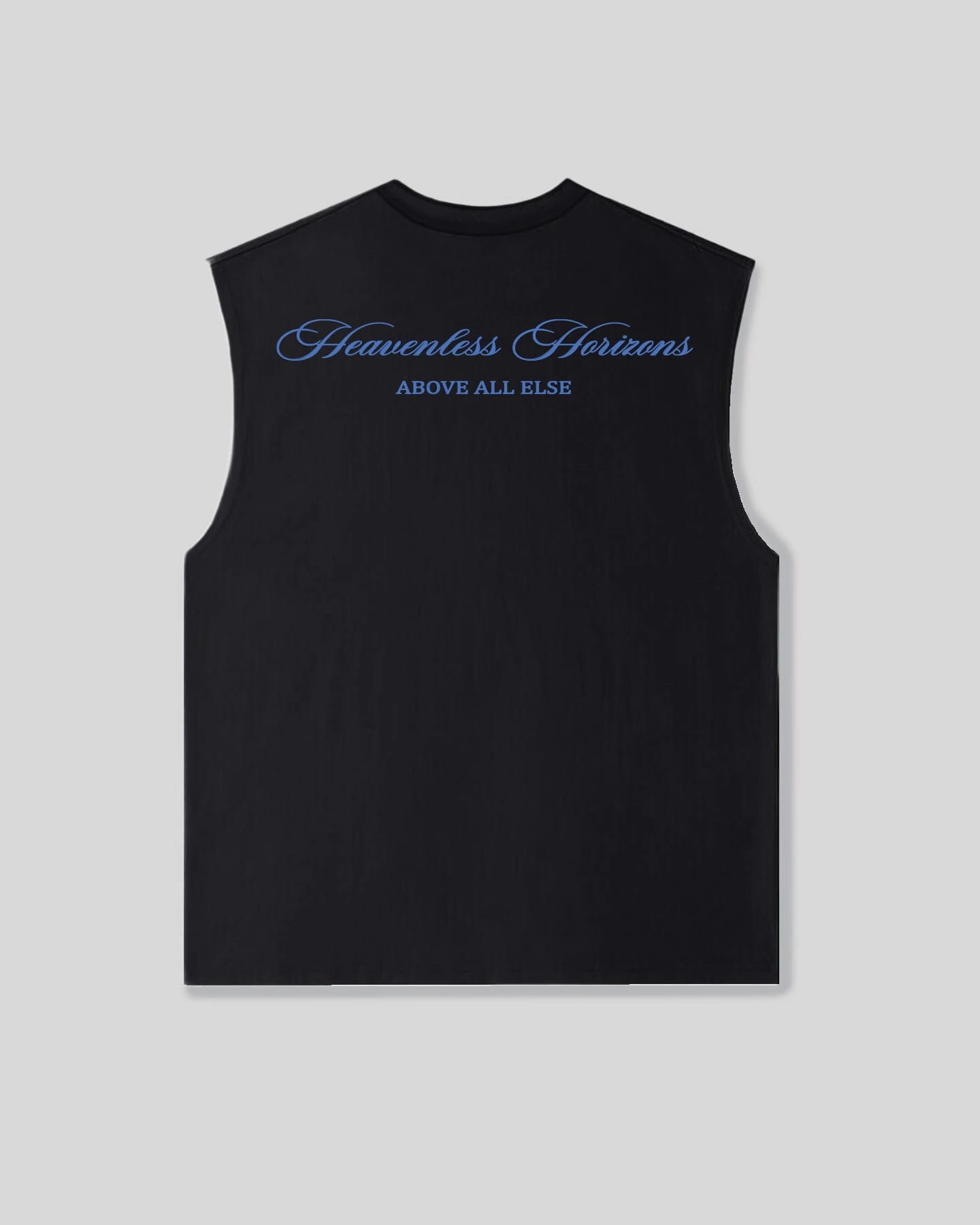 Oversized Sleeveless Higher Still Black - imagen 2