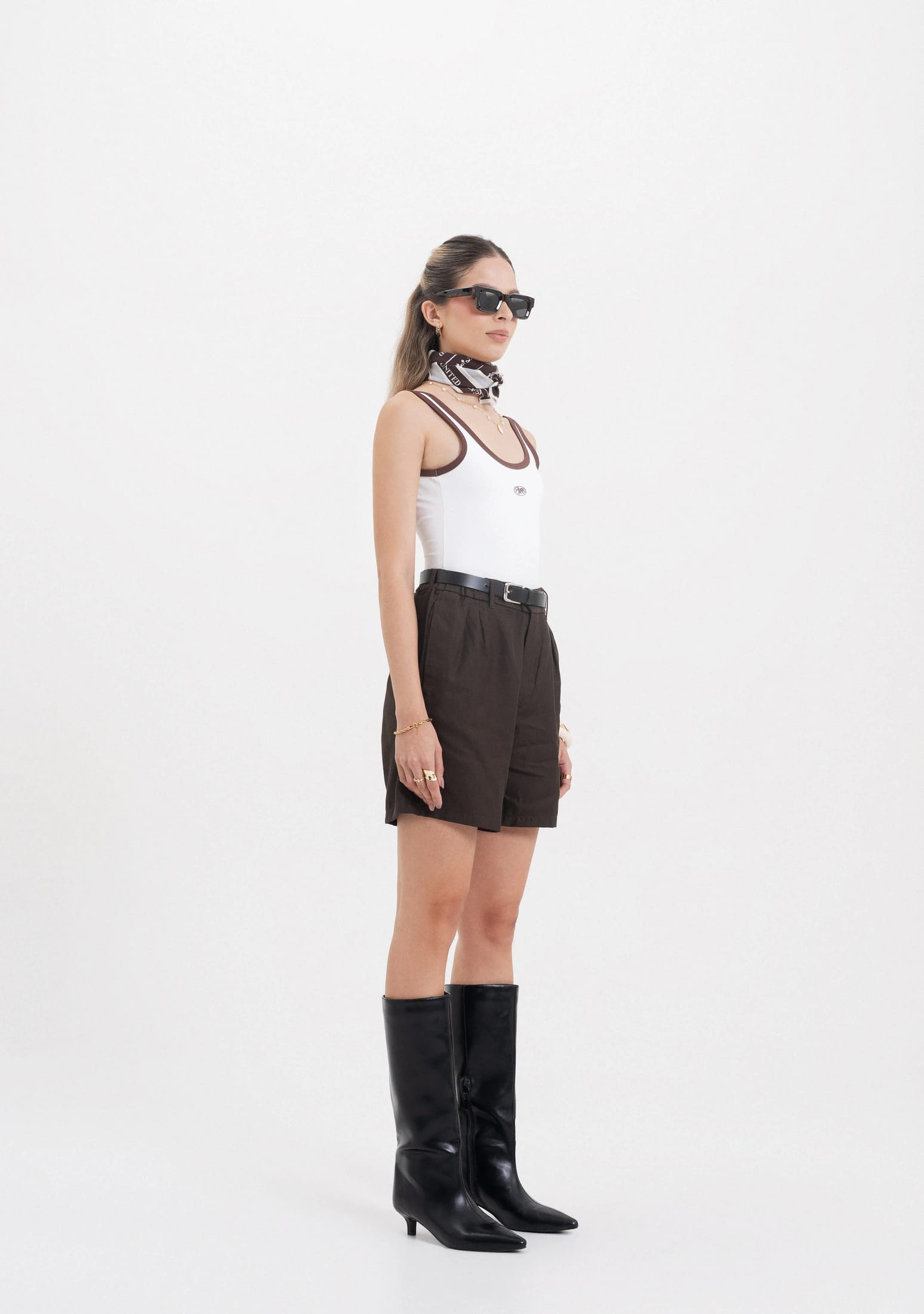 Across The Lines Ivory Tank Top - imagen 4