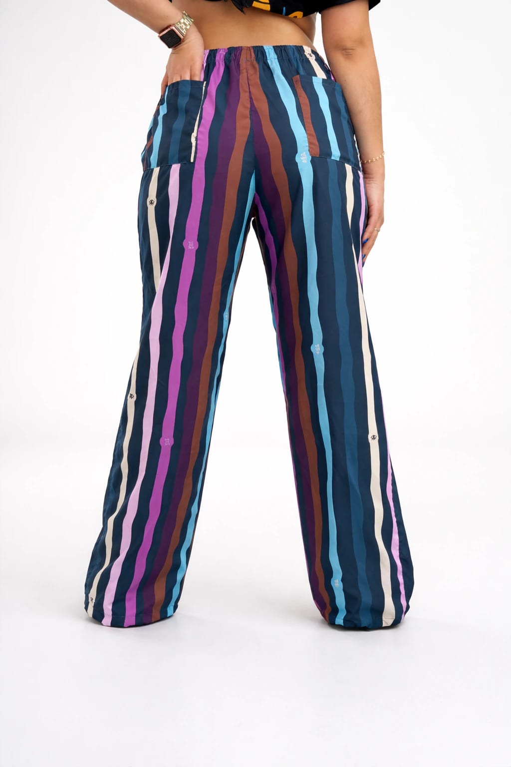 Pantalón Azul Ondeado - imagen 6