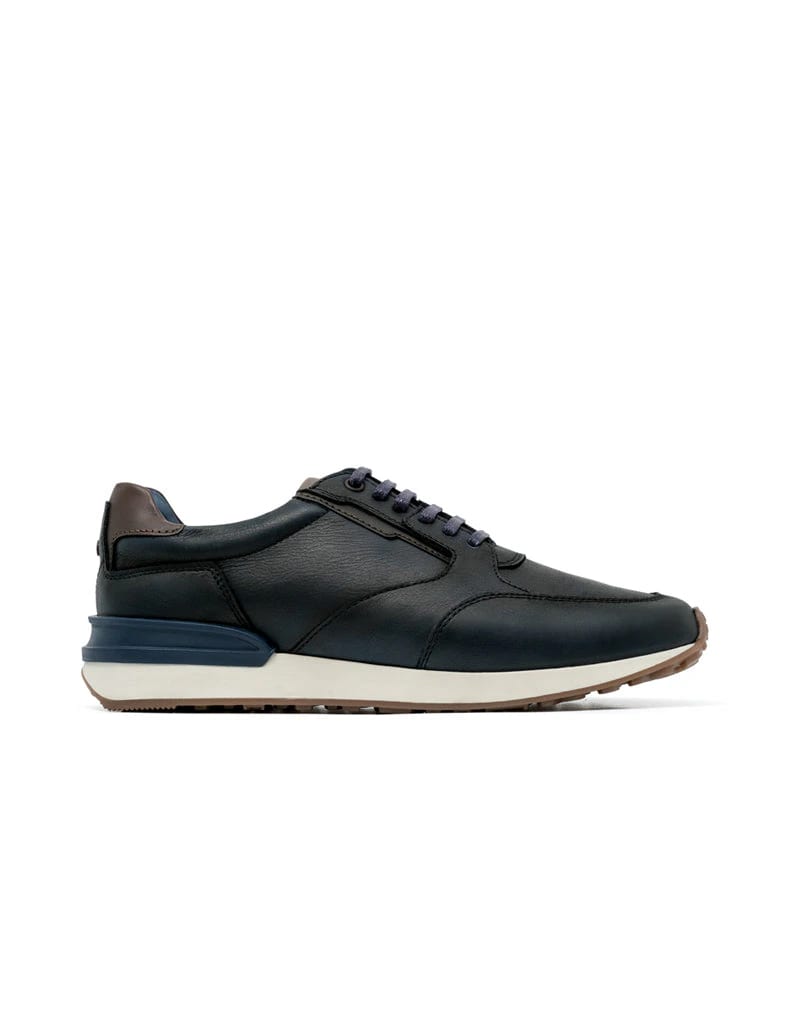 Zapato deportivo de cuero y apliques al contraste para hombre REF MICH24 - imagen 2