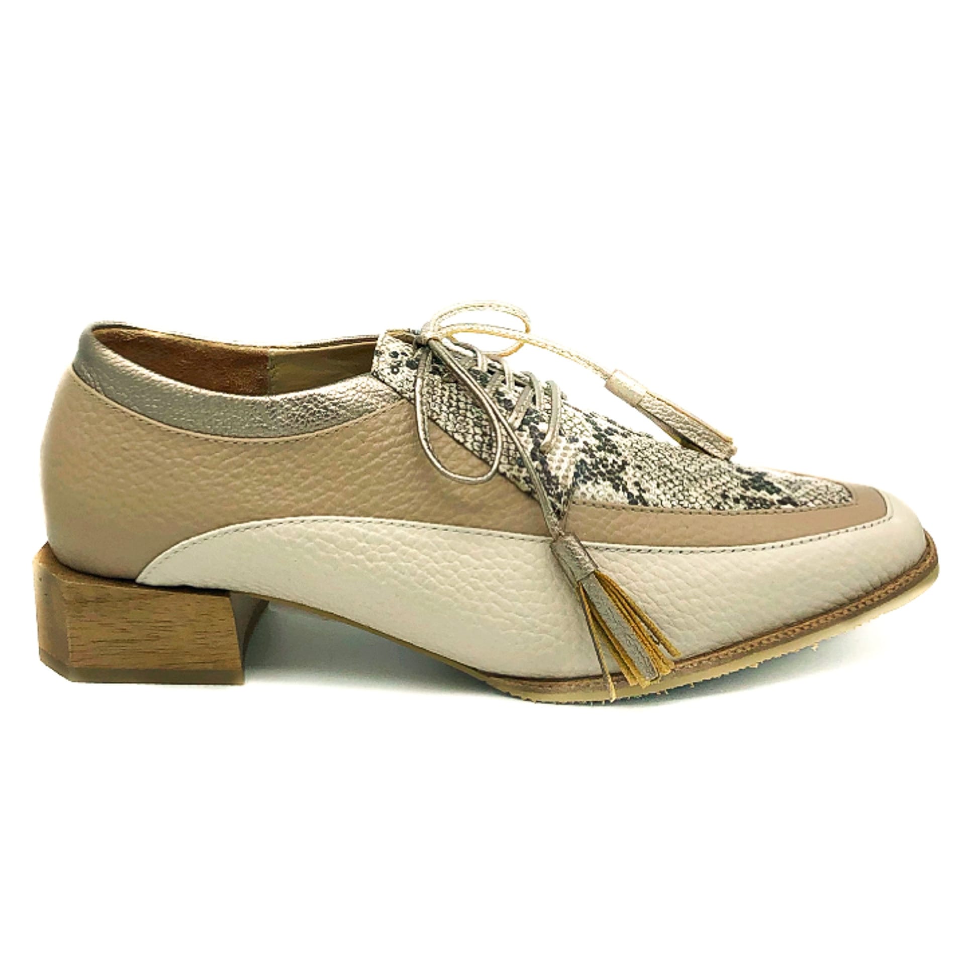 "Oxford Ursula" Mocasín en  cuero - imagen 2