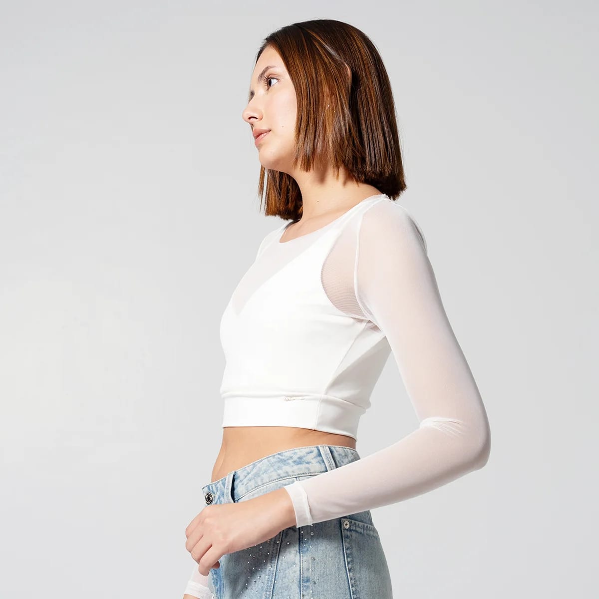 Blusa Crop Top Slim Motoxx - imagen 4