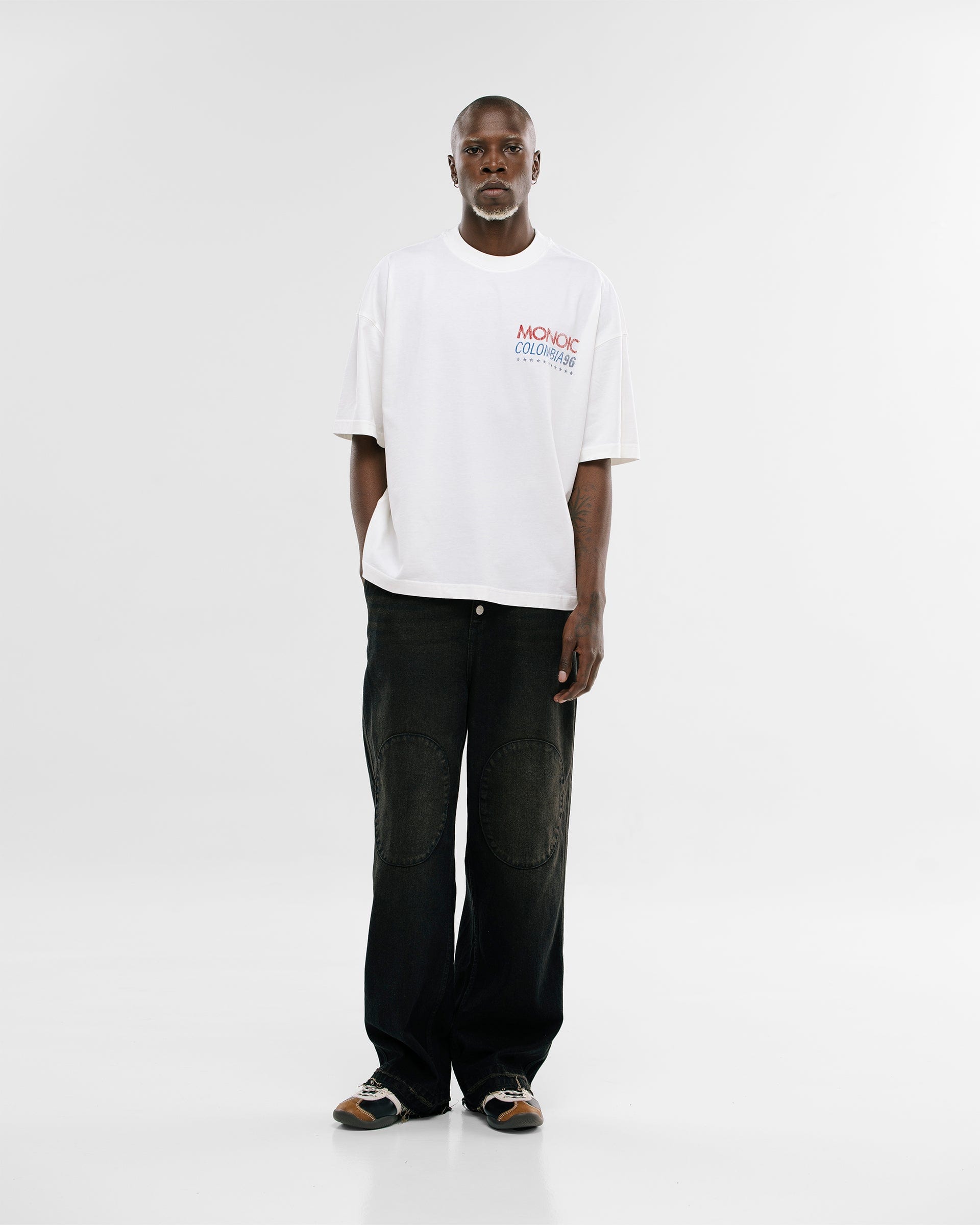 Camiseta Boxy Fit MONOIC F.C - Off White - imagen 6