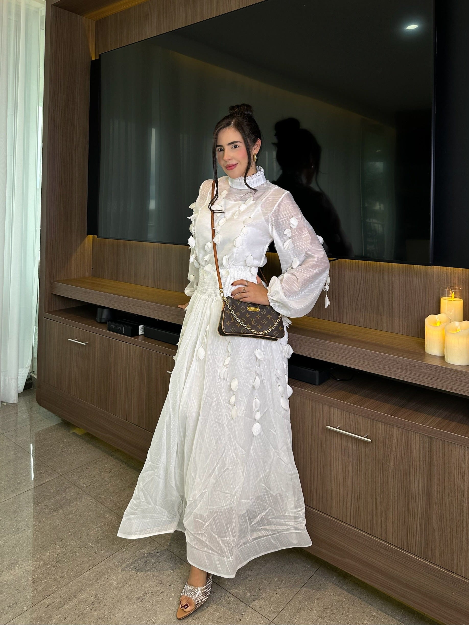 SET FALDA COLLINS BLANCO - imagen 1